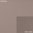 Cuir taupe lisse - Vachette