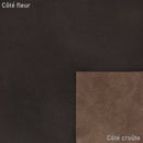 Cuir d'agneau nappa - Marron vieilli satiné Q81 - Deco cuir