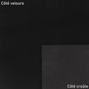 Cuir peau de pêche velours noir - Deco cuir