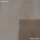 Cuir de chèvre fantaisie - Taupe pailleté Q83 - Deco cuir