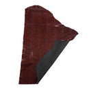 Peau de cuir de veau verni imitation croco - MARRON ACAJOU Q87