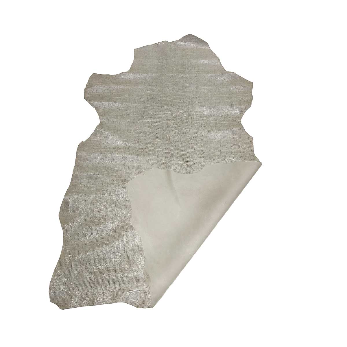 Peau de cuir de chèvre velours fantaisie - BEIGE Q91