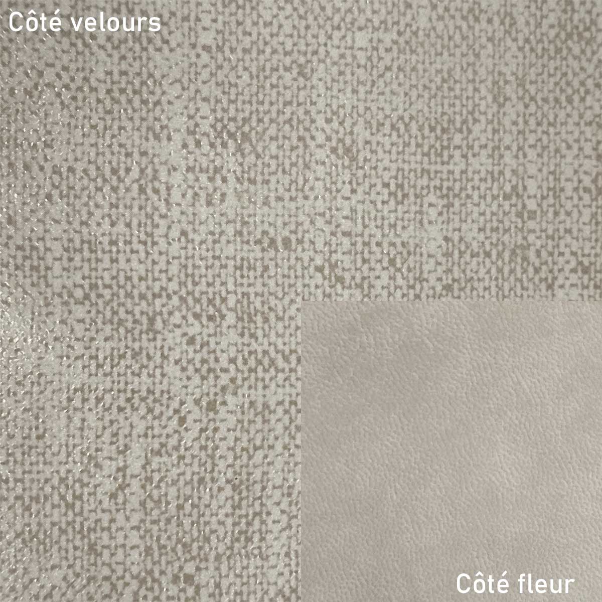 Peau de cuir de chèvre velours fantaisie - BEIGE Q91