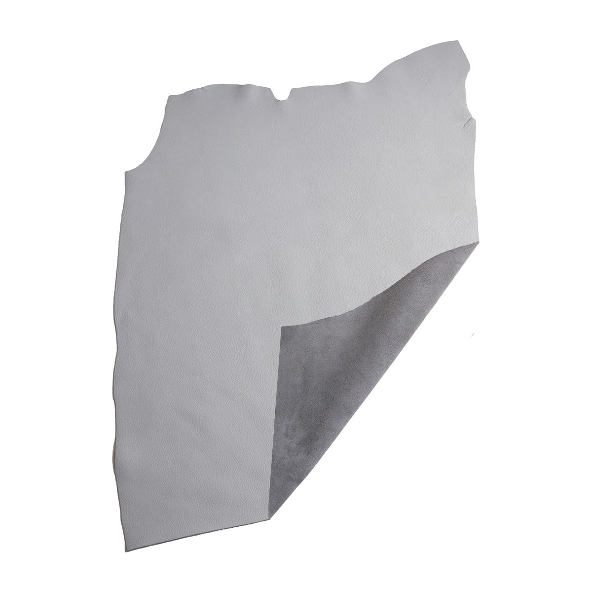 Peau de cuir de taurillon GROGRAIN - GRIS CLAIR R07