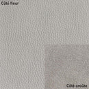 Peau de cuir de taurillon GROGRAIN - GRIS CLAIR R07