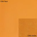 Peau de cuir de vachette grain fin - MANDARINE R11