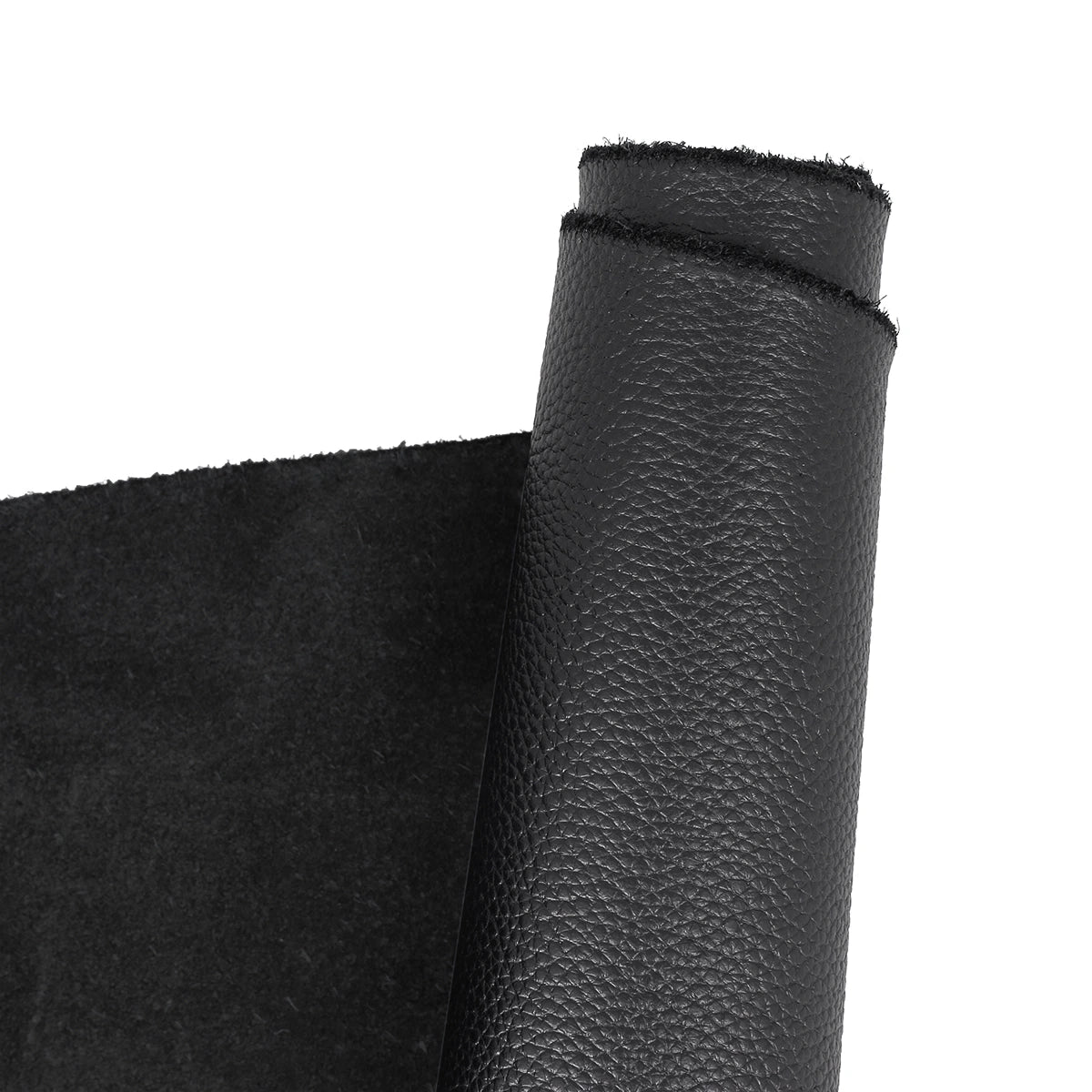 Cuir grainé noir mat 