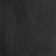 Peau de cuir de vachette PLAYA noir mat, peau de cuir authentique pour projet de maroquinerie ou décoration intérieure.