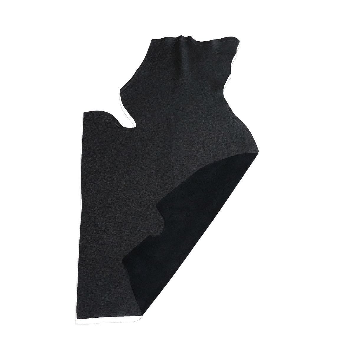 Peau de cuir de  vachette OCÉAN - NOIR R20