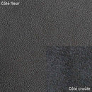 Peau de cuir de  vachette OCÉAN - NOIR R20