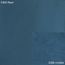 Peau de cuir de vachette PLAYA - BLEU MINÉRAL R21