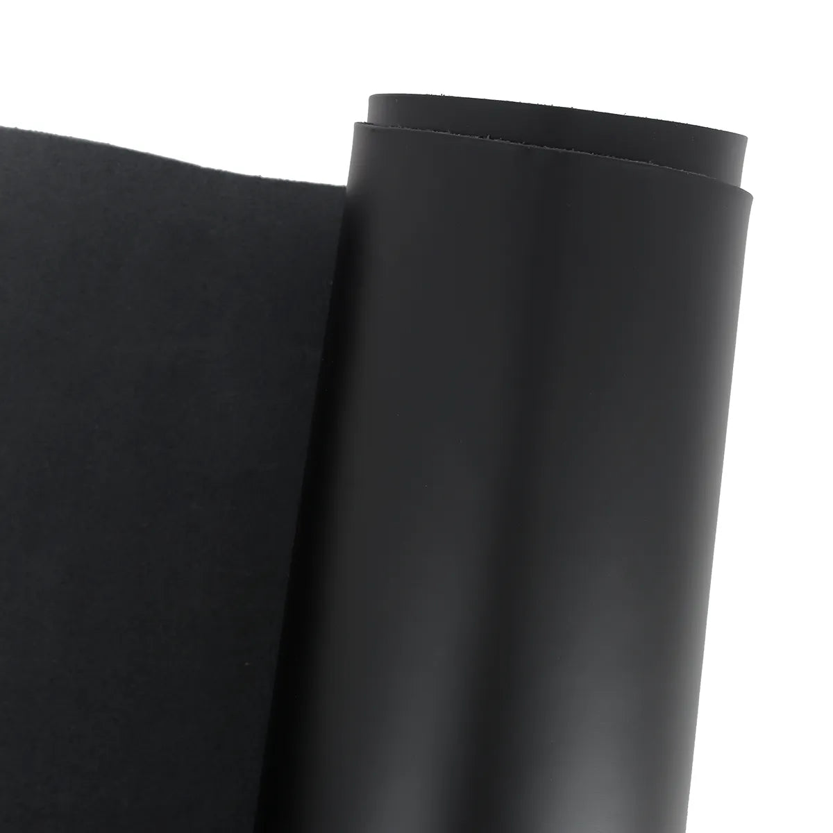 Cuir de bovin lisse et ferme - Noir R34 - Deco cuir