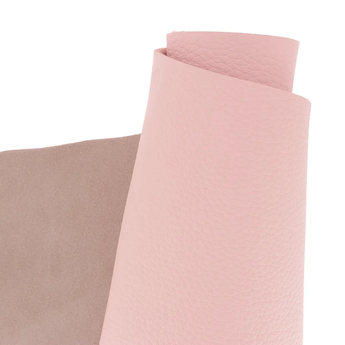 Cuir de taurillon GROGRAIN - Rose clair R39 - Deco cuir