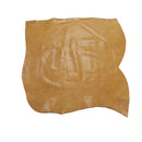 Peau de cuir de  vachette lisse effet froissé - CAMEL R43