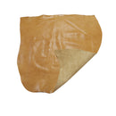 Peau de cuir de  vachette lisse effet froissé - CAMEL R43