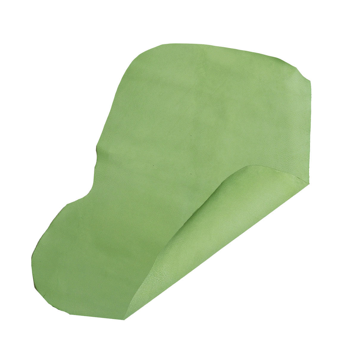 Peau de cuir de porc glacé - VERT POMME R49