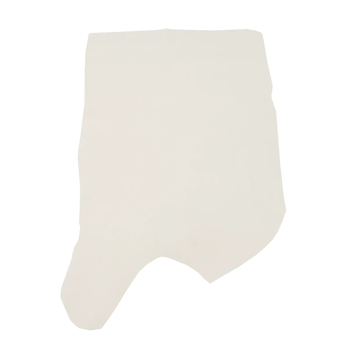 Peau entière de cuir lisse - BLANC CASSÉ R51 - Deco Cuir