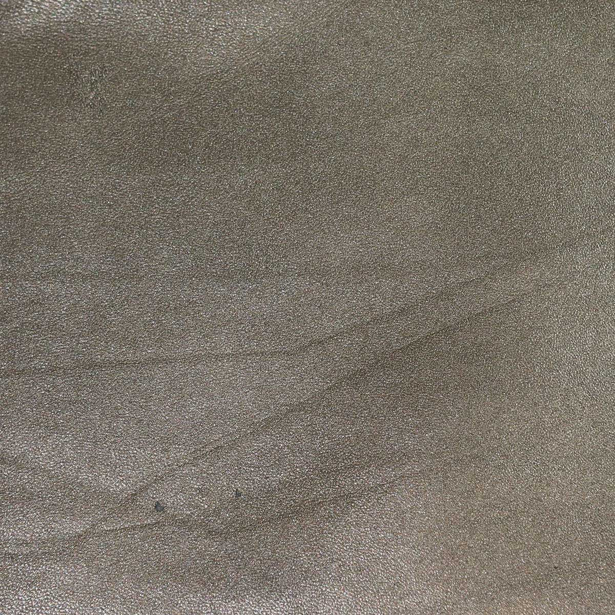 Peau de cuir d'agneau métallisé - BRONZE R55