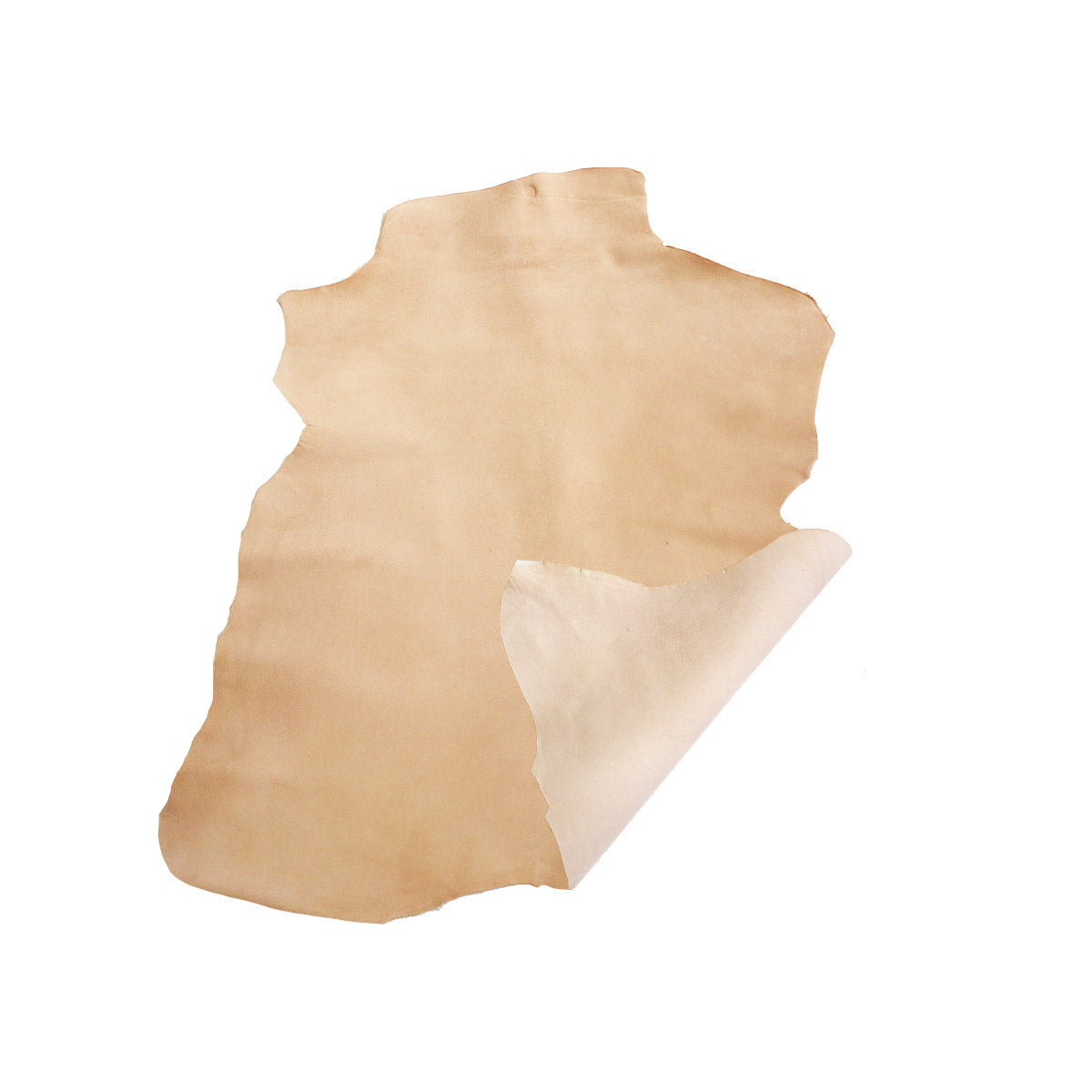 Peau de croûte de cuir de chèvre velours - BEIGE R66