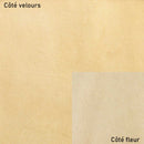 Peau de croûte de cuir de chèvre velours - BEIGE R66