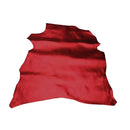Peau entière de cuir d'agneau métallisée - Rouge brillant R71 - Deco cuir
