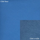 Peau de cuir de veau grainé - BLEU AZUR R83