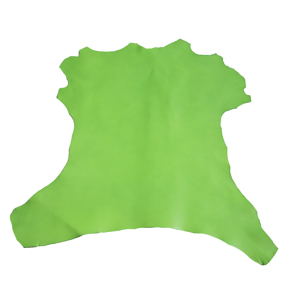 Peau de cuir de chèvre grainé - VERT POMME R86