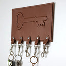 range clé en cuir agneau