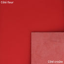 Cuir de vachette lisse - Rouge S02 - Deco cuir