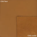 Cuir lisse et fin camel