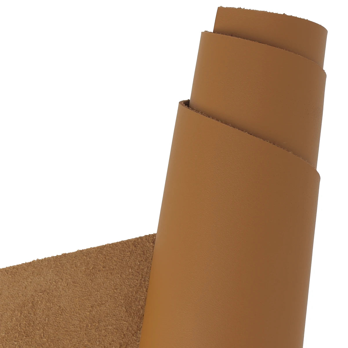 cuir de vachette marron fauve