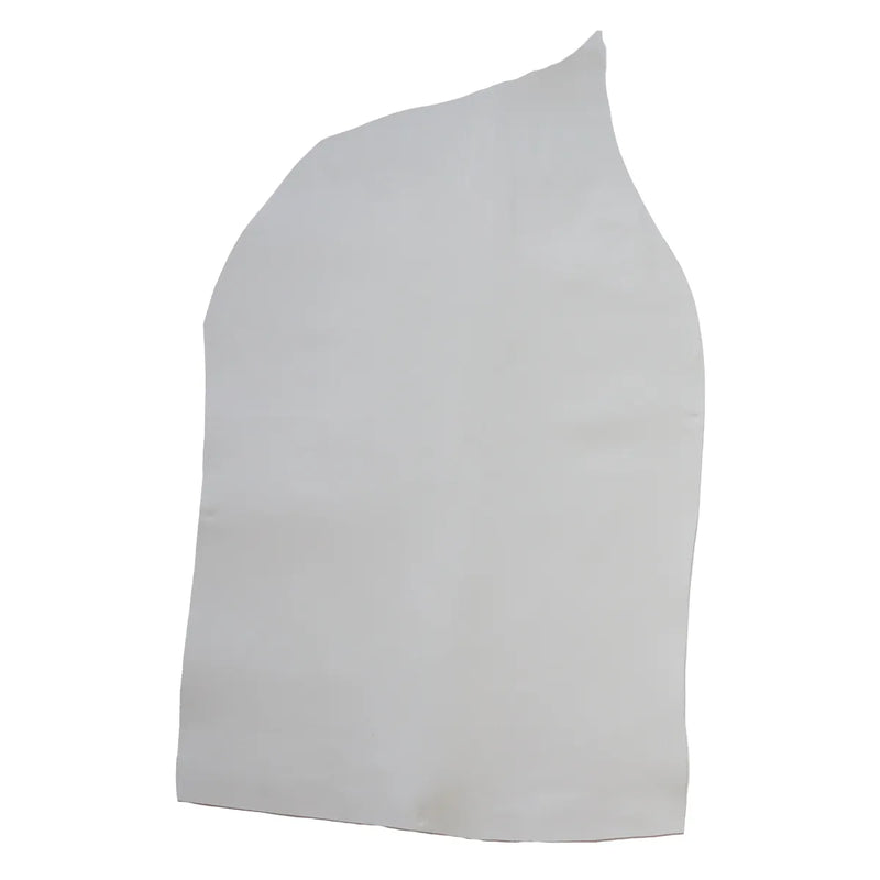 Cuir de vachette gris lisse gommato