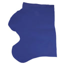 Cuir de vachette lisse bleu gommato