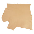 Peau de vachette camel souple et résistante
