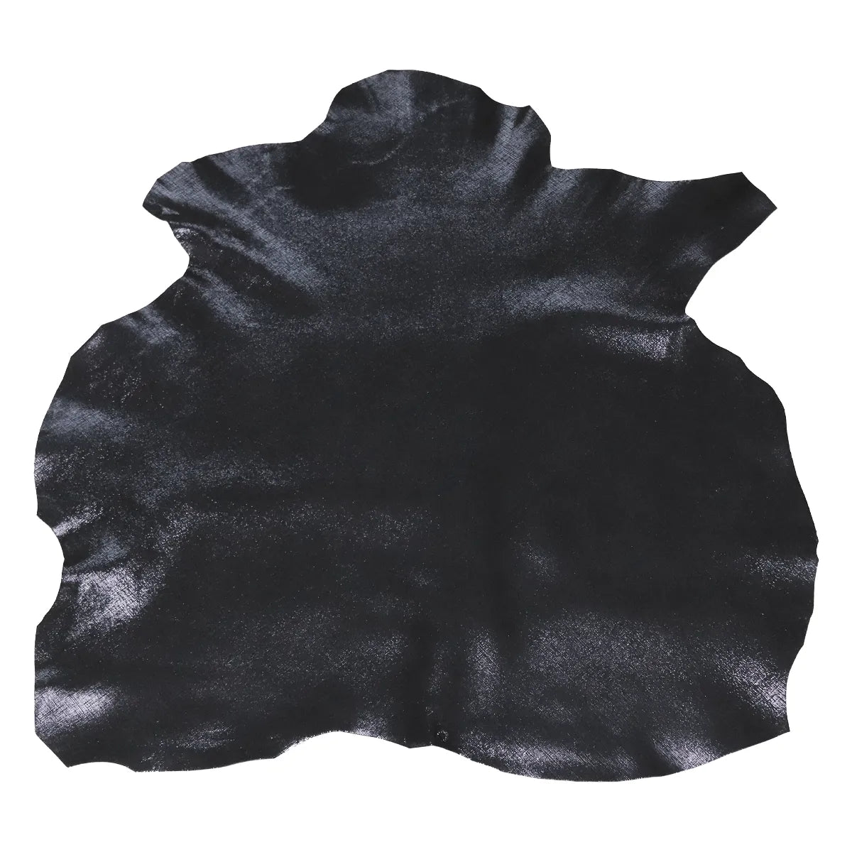 Peau de cuir de chèvre bleu grain Saffiano