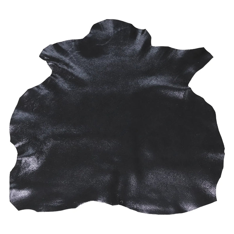 Peau de cuir de chèvre bleu grain Saffiano