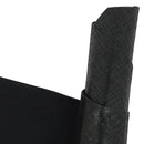 Cuir de chèvre fantaisie – Noir métallisé