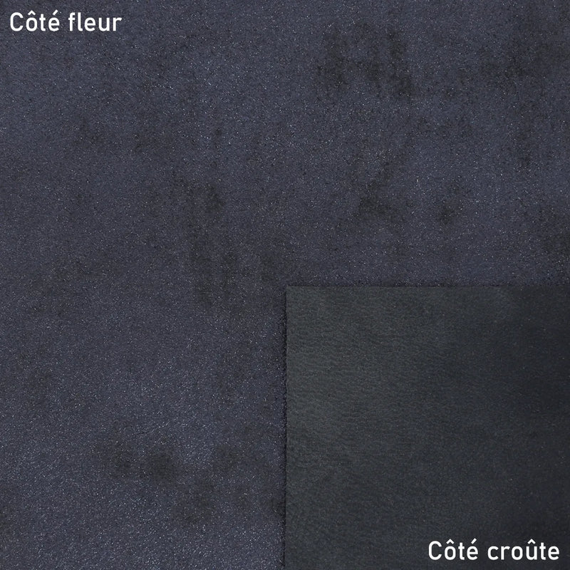 peau cuir chèvre bleu maroquinerie