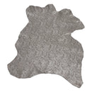 Cuir pailleté gris pour créations festives