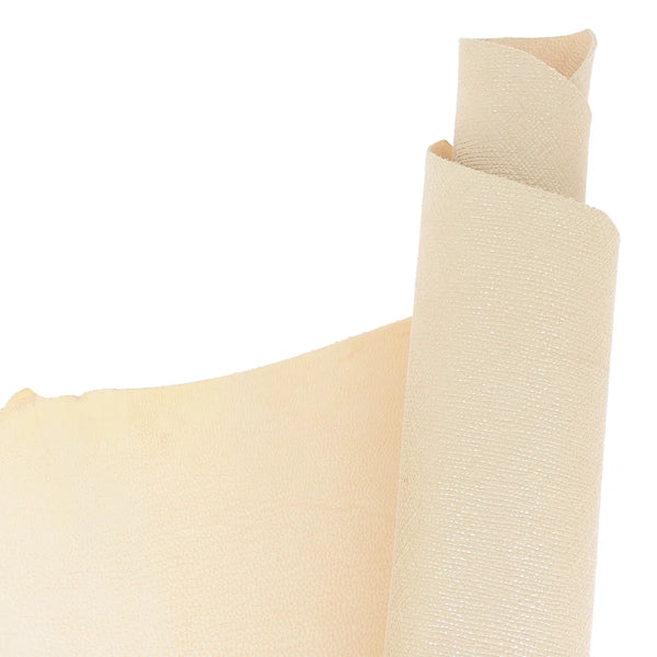 Peau de cuir de chèvre fantaisie dorée