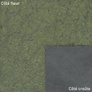 Peau de cuir vert craquelé scintillant