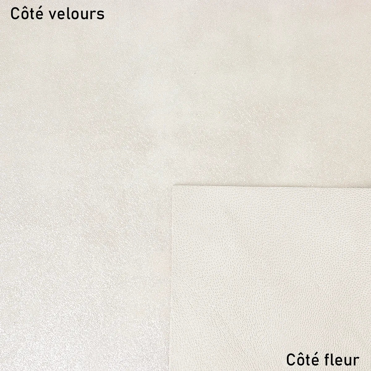 Cuir de chèvre velours fantaisie couleur marbré or. Cuir doux et brillant pour fabrication de bourse, pochette, accessoire de mode...