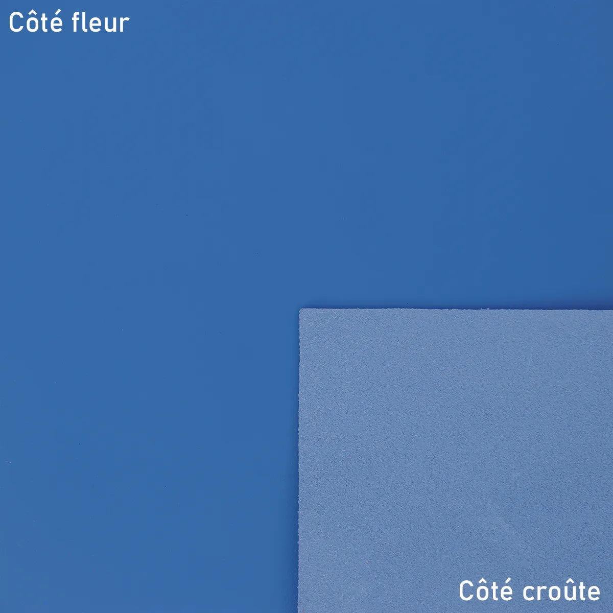 Cuir lisse - Bleu cobalt S88 - Deco cuir