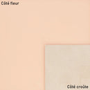 Peau de vachette rose lisse et ferme