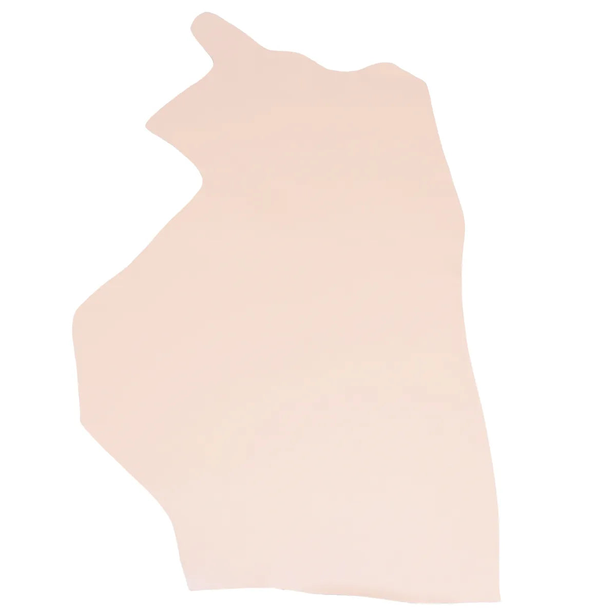 Peau de cuir de vachette ferme rose clair