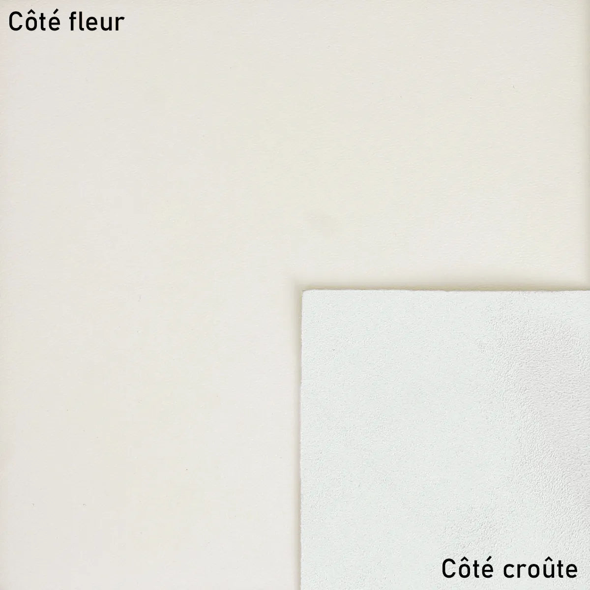 Cuir agneau vanille souple