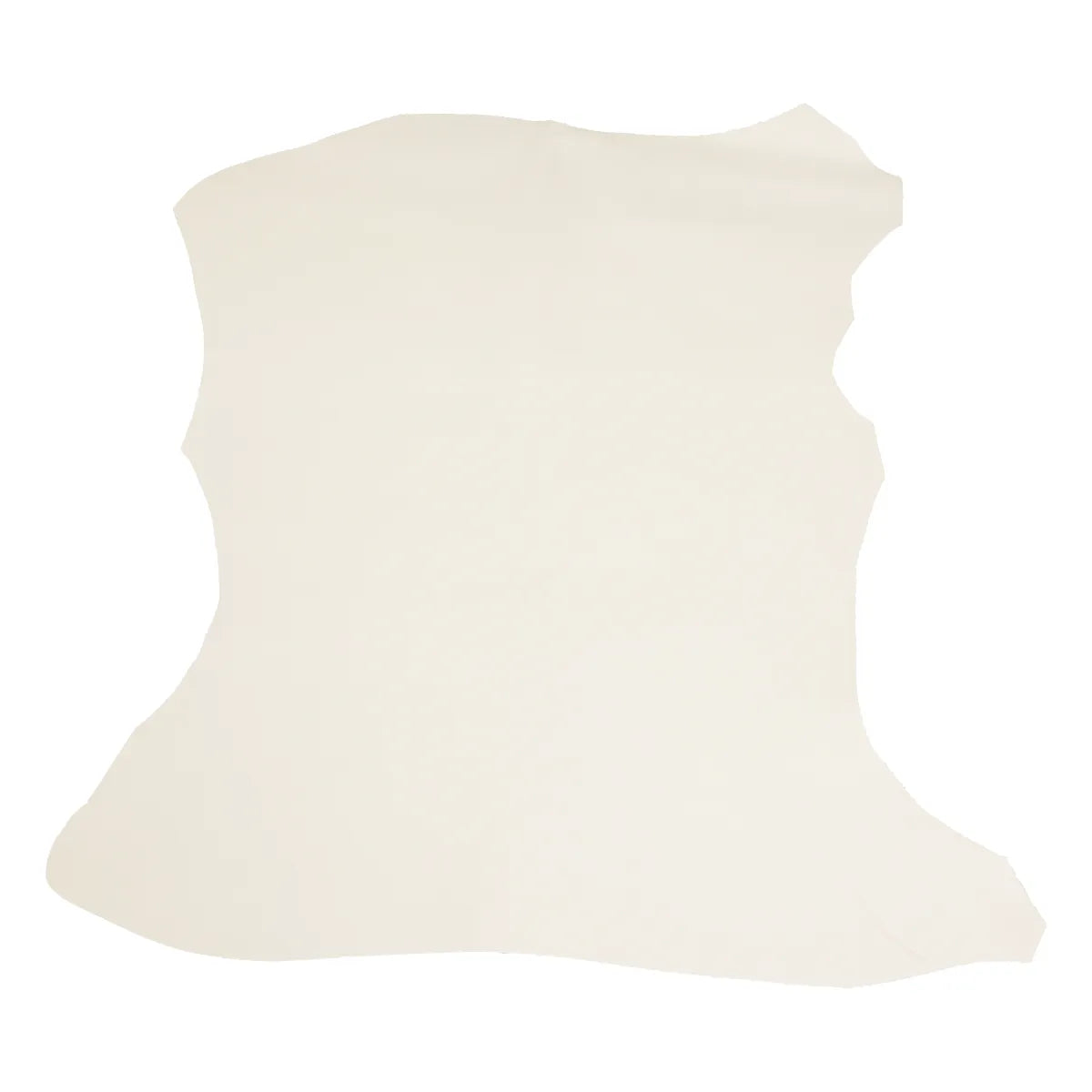 Cuir agneau blanc vanille souple