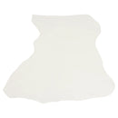 Peaux de cuir d'agneau blanc cassé lisse