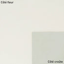 Cuir d'agneau nappa blanc cassé