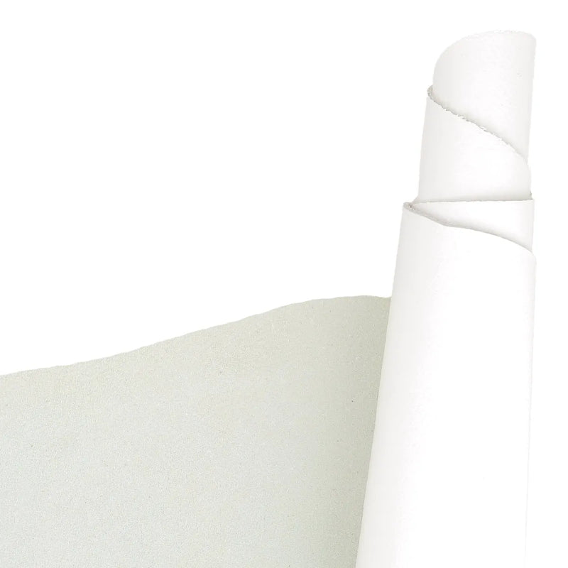 Peau d'agneau blanc casse